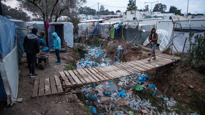 Refugees in Camp Moria and COVID-19